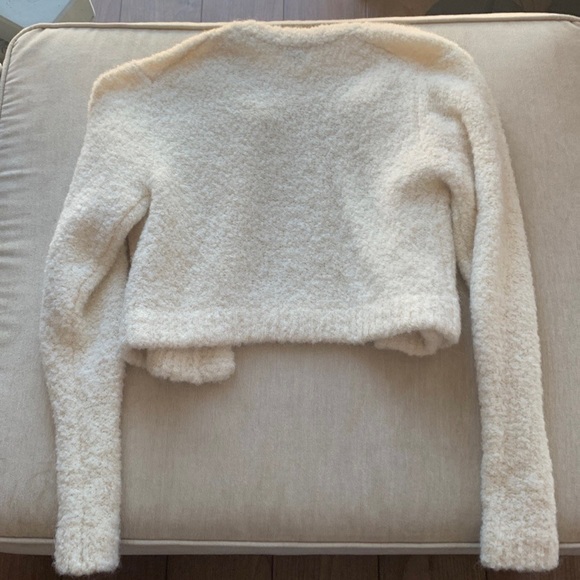 NWOT Aritzia Wilfred Alpaca Cardigan - Picture 3 of 3